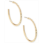 Kendra Scott Medium Pave C-Hoop Earrings 1.7