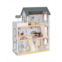 Lil Jumbl Kids 3-Floor 17-Piece Wooden Dollhouse with 2 Staircases