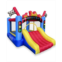 Cloud 9 Race Car Track Bounce House with Blower - Inflatable Bouncer for Kids