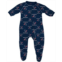 Outerstuff Infant Boys and Girls Navy Blue Houston Texans Piped Raglan Full Zip Coverall