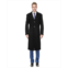 Braveman Mens Knee Length Wool Blend Three Button Long Jacket Overcoat Top Coat