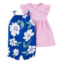 Baby Girl Carters 3-Piece Dress, Diaper Cover, and Bodysuit Set