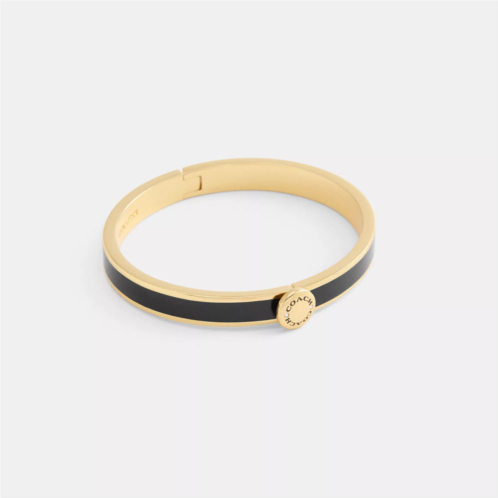 Coach Outlet coach rivet enamel hinged bangle