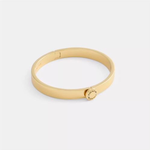 Coach Outlet coach rivet hinged bangle