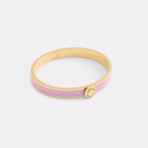 Coach Outlet coach rivet enamel hinged bangle