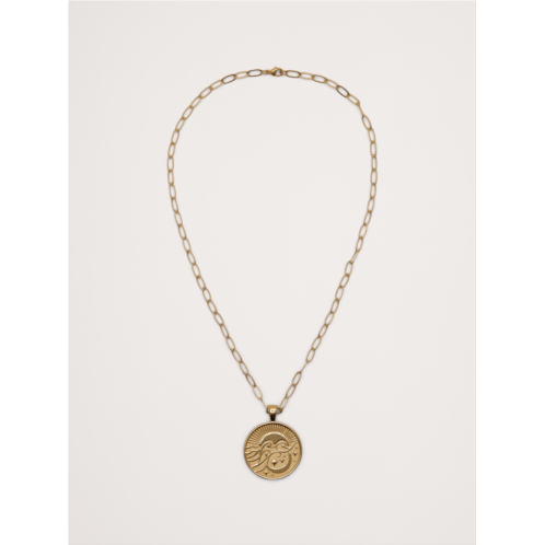 Bananarepublic Wanderlust Celestial Pendant Coin with Chain by Jane Win