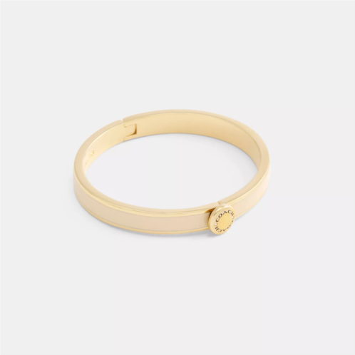 Coach Outlet coach rivet enamel hinged bangle