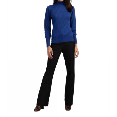 Trina Turk tom collins sweater in barrett blue