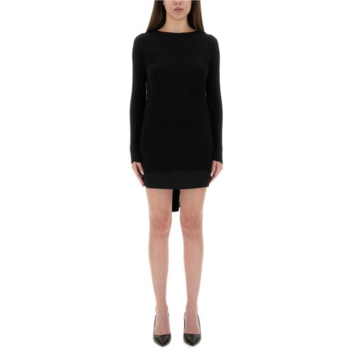 Moschino ribbed slim fit sweatshirt