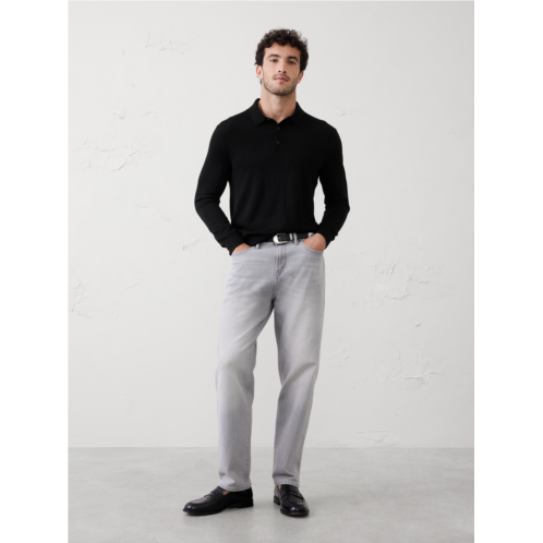 bananarepublic MERINO WOOL POLO SWEATER