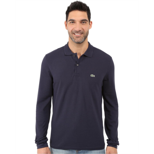 Mens Lacoste Long Sleeve Classic Pique Polo Shirt