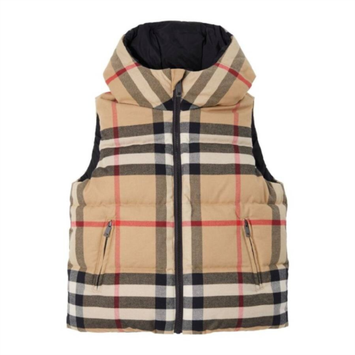 Burberry Kids Check Pattern Jacket Size 10Y