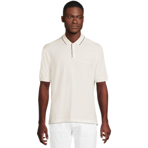 Mens Armani Exchange Milano/New York Logo Polo Shirt