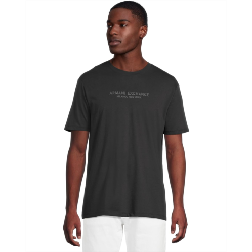 Mens Armani Exchange Milano/New York Logo T-shirt