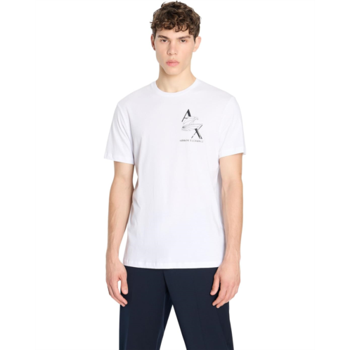 Mens Armani Exchange AX Eagle Logo Tee