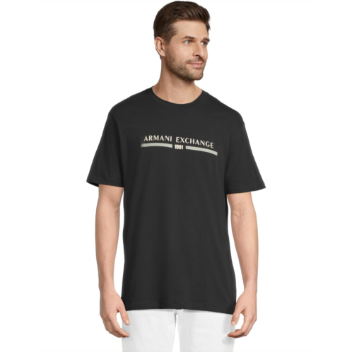 Mens Armani Exchange 1991 Chest Logo T-shirt