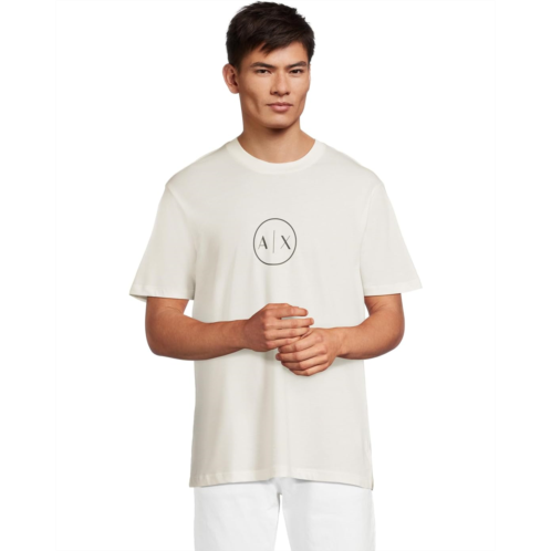 Mens Armani Exchange Circle Chest Logo T-shirt
