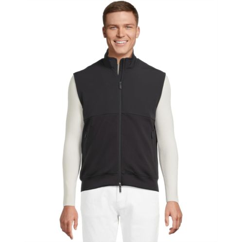 Mens Armani Exchange Stretch Cotton Full Zip Vest