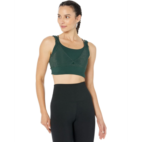Adidas Powerimpact Training Medium Support Shiny Bra