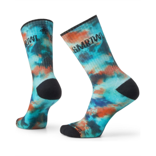 Smartwool Athletic Far Out Tie-Dye Print Crew