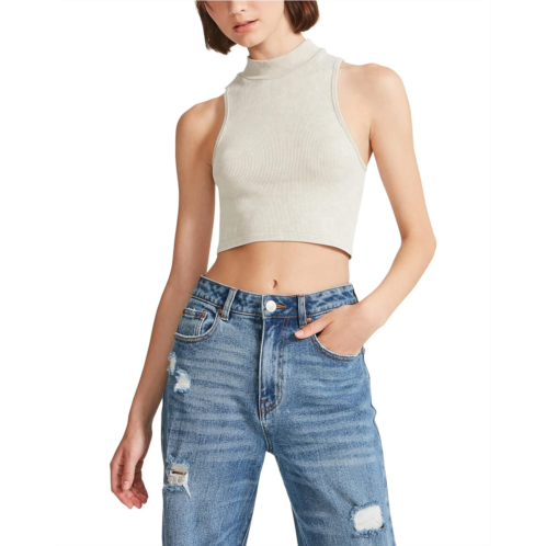 Madden Girl Seamless Rib Mock Neck Tank