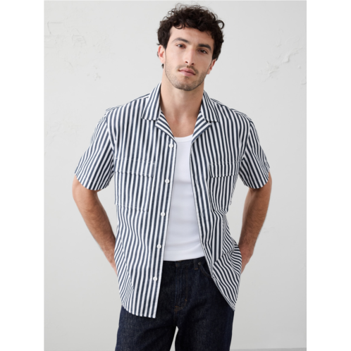 bananarepublic Relaxed-Fit Poplin Resort Shirt