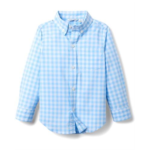 Janie and Jack Gingham Button-Down Shirt (Toddler/Little Kid/Big Kid)