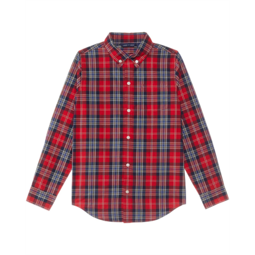 Janie and Jack Plaid Button-Down Top (Toddler/Little Kid/Big Kid)
