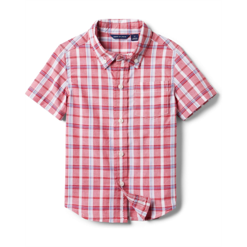 Janie and Jack Madras Top (Toddler/Little Kids/Big Kids)