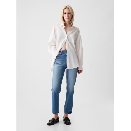 Gap High Rise Cheeky Straight Jeans
