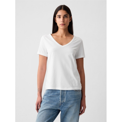 Gap Organic Cotton VintageSoft V-Neck T-Shirt