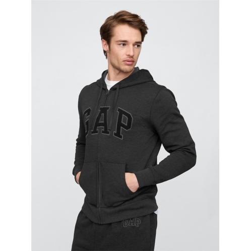 Gapfactory Relaxed Gap Logo Zip Hoodie