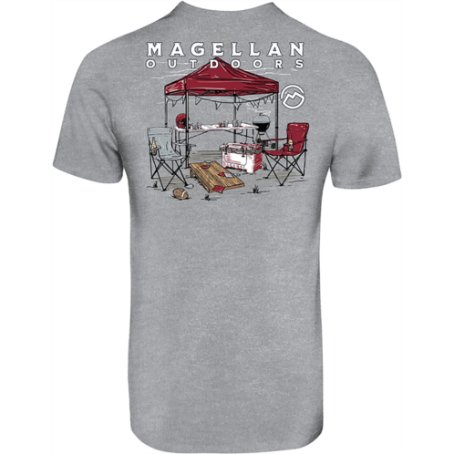 Magellan Outdoors Mens Tailgate Cardinal & Gray T-shirt
