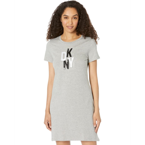 DKNY Short Sleeve Tee Dress