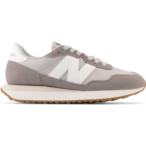 New Balance Womens 237 Lifestyle Shoes Grey / White