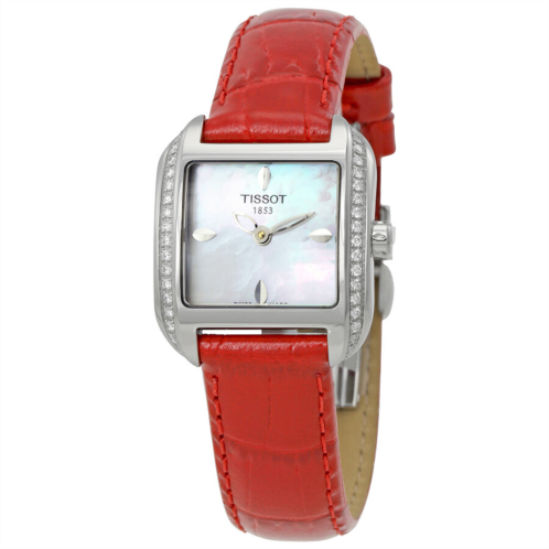 Tissot T-Wave Mother of Pearl Dial Ladies Watch
