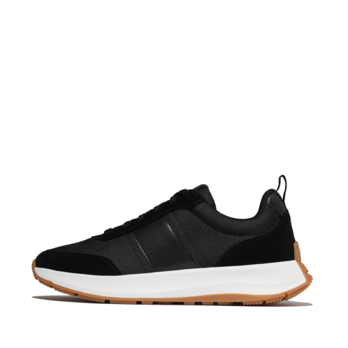 Fitflop Flow Mens Suede-Mix Sneakers