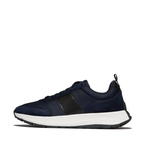Fitflop Flow Mens Suede-Mix Sneakers