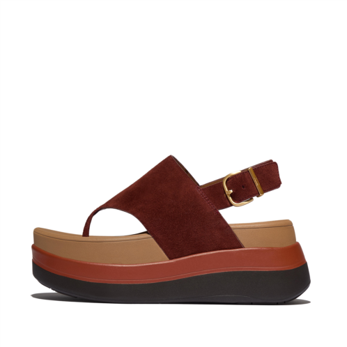 Fitflop Stack Suede Back-Strap Toe-Post Sandals