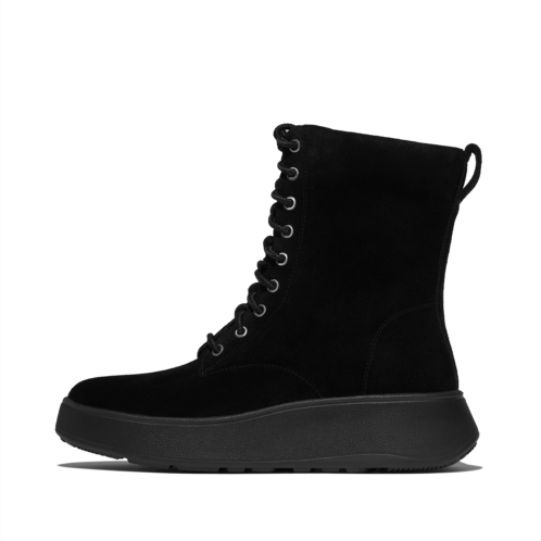 Fitflop Suede Lace-Up Flatform Ankle Boots