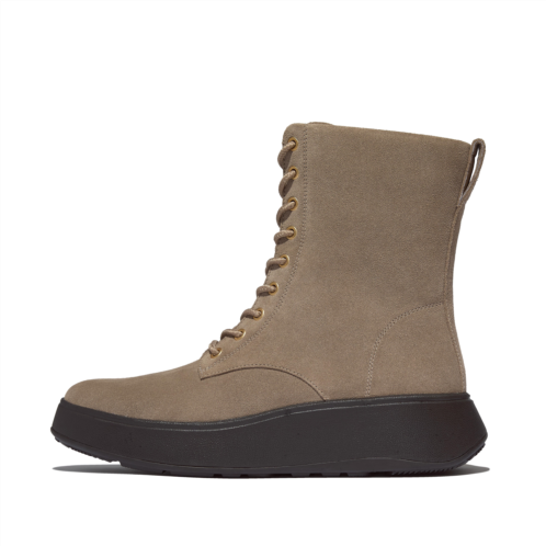 Fitflop Suede Lace-Up Flatform Ankle Boots