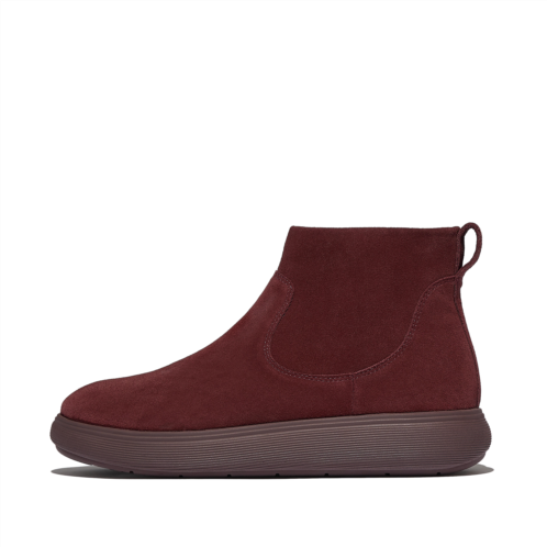 Fitflop Suede Zip Ankle Boots