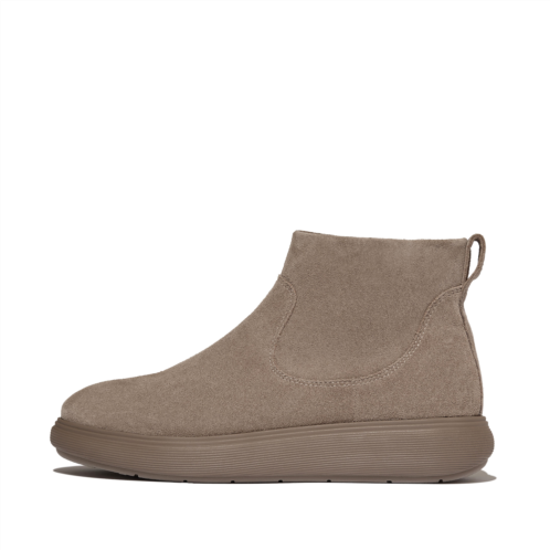 Fitflop Suede Zip Ankle Boots