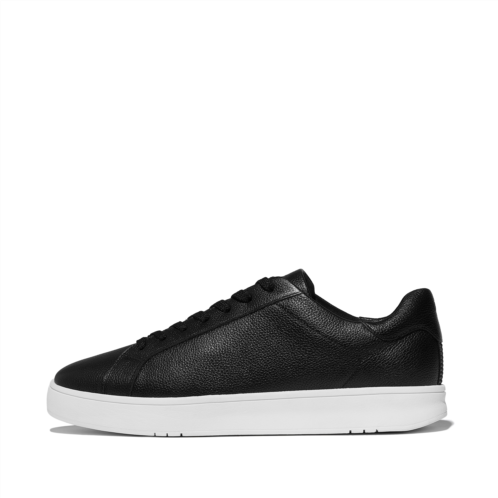 Fitflop II Mens Tumbled-Leather Sneakers