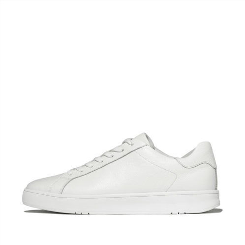 Fitflop II Mens Tumbled-Leather Sneakers
