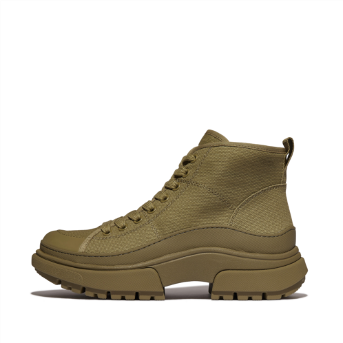Fitflop Canvas Lace-Up Boots