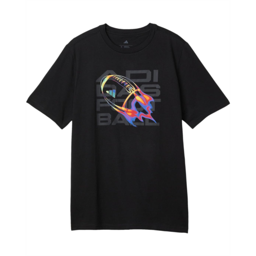 adidas Kids Flame Football Tee (Big Kid)