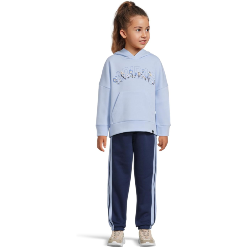 adidas Kids Graphic Hooded Pullover Joggger Set (Toddler/Little Kid)