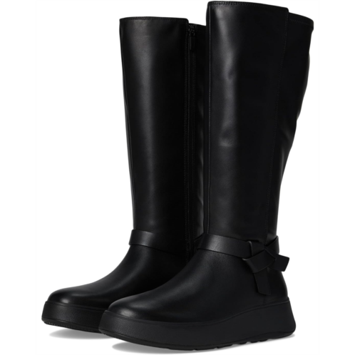 FitFlop F-Mode Folded-Knot Flatform Tall Stretch Boots