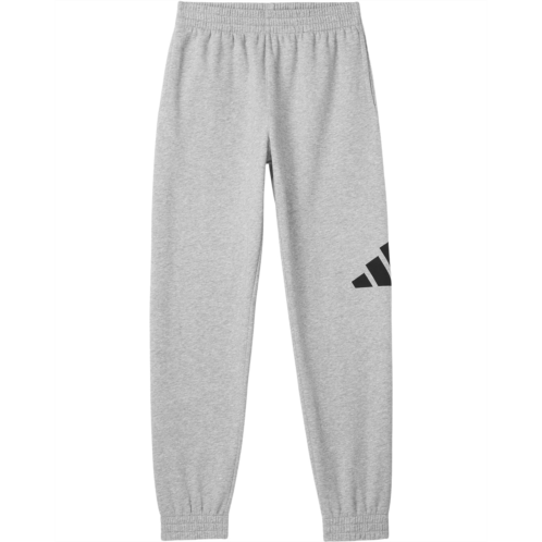 adidas Kids Essential Big Logo Fleece Heather Jogger (Big Kid)